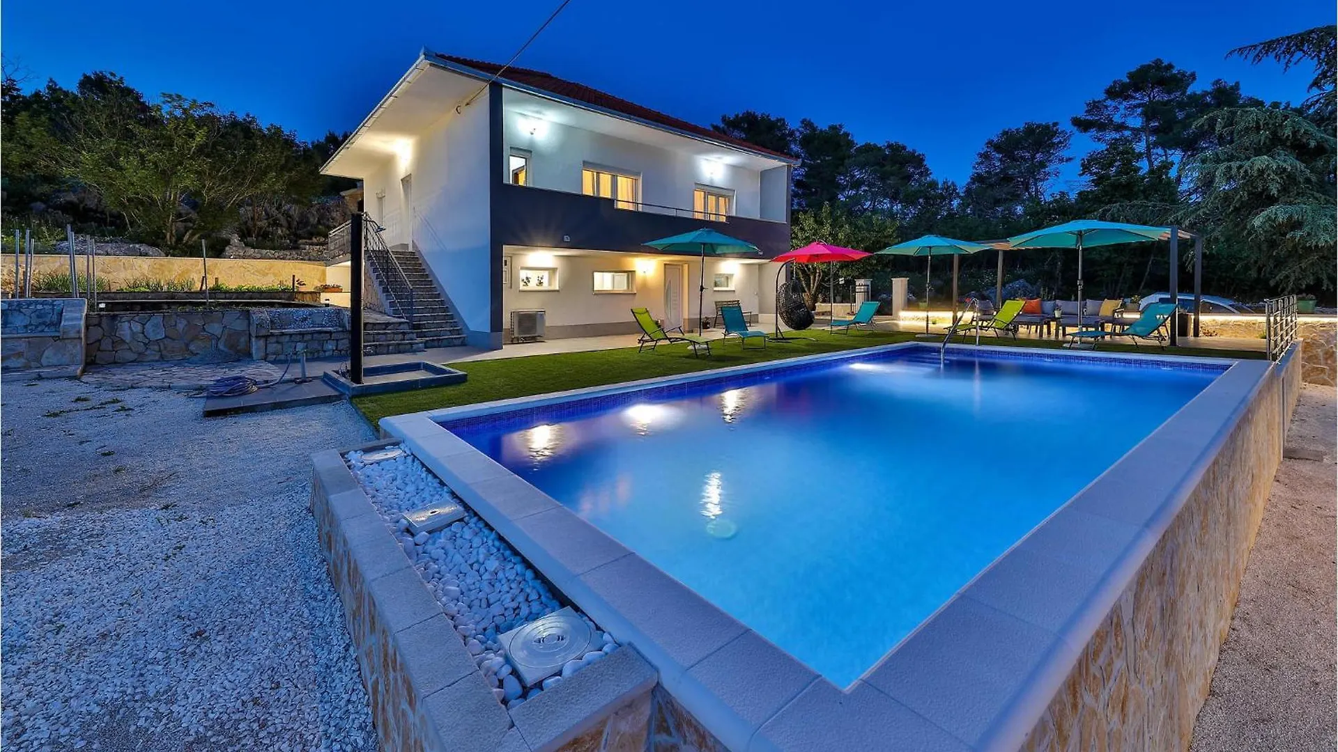 Holiday home 4 Bedroom Beautiful Home In Prgomet Labin